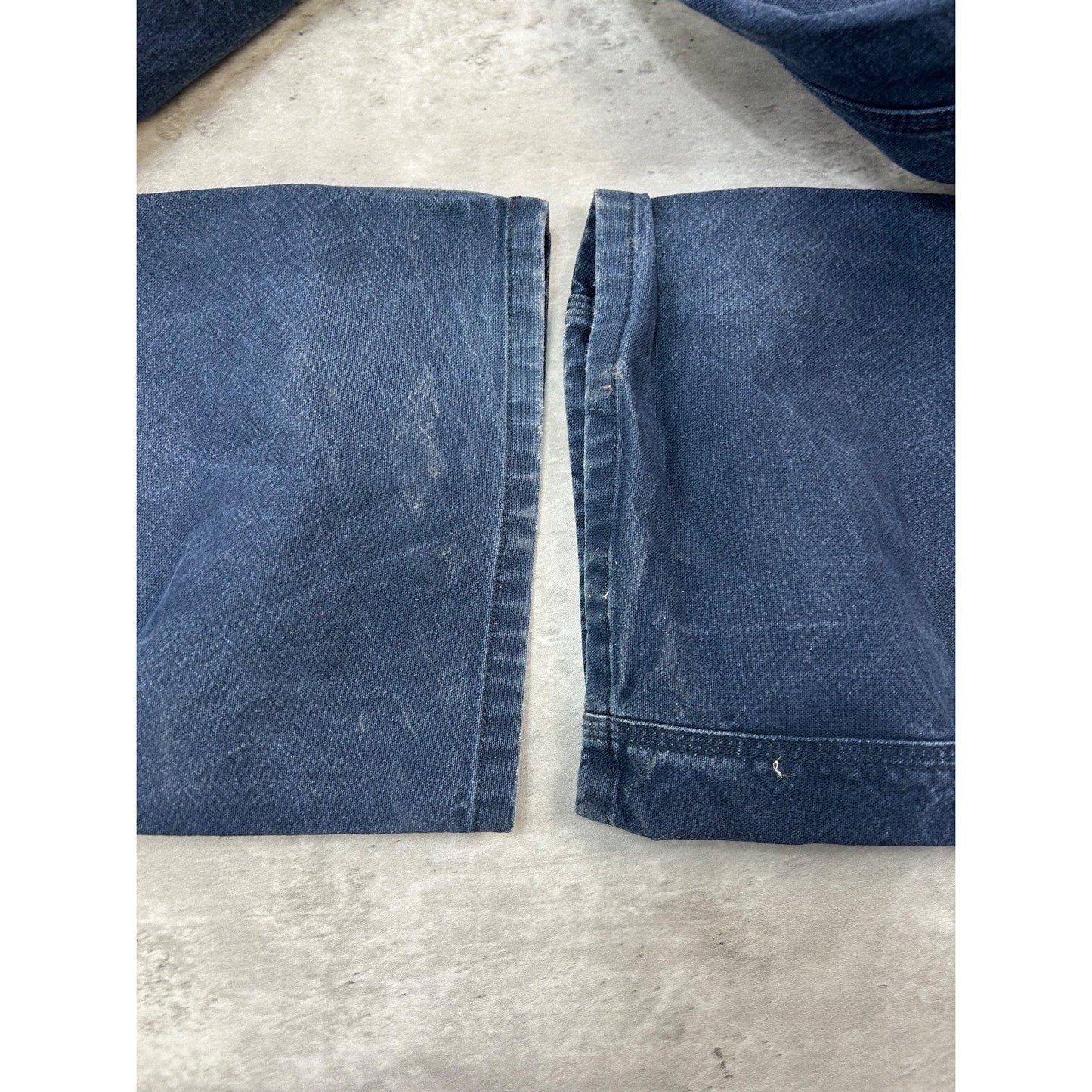 Carhartt Relaxed Fit Canvas Workwear Carpenter Pants Size 39 Blue