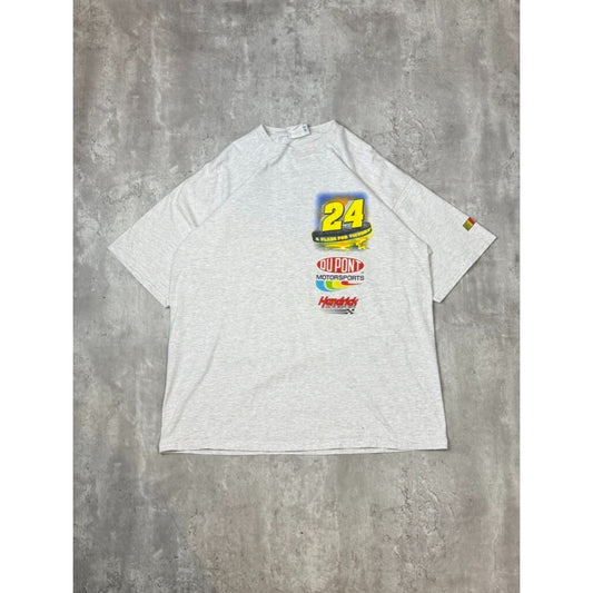 Vintage 2003 Jeff Gordon #24 Dupont Racing Nascar Graphic T-Shirt Size XL