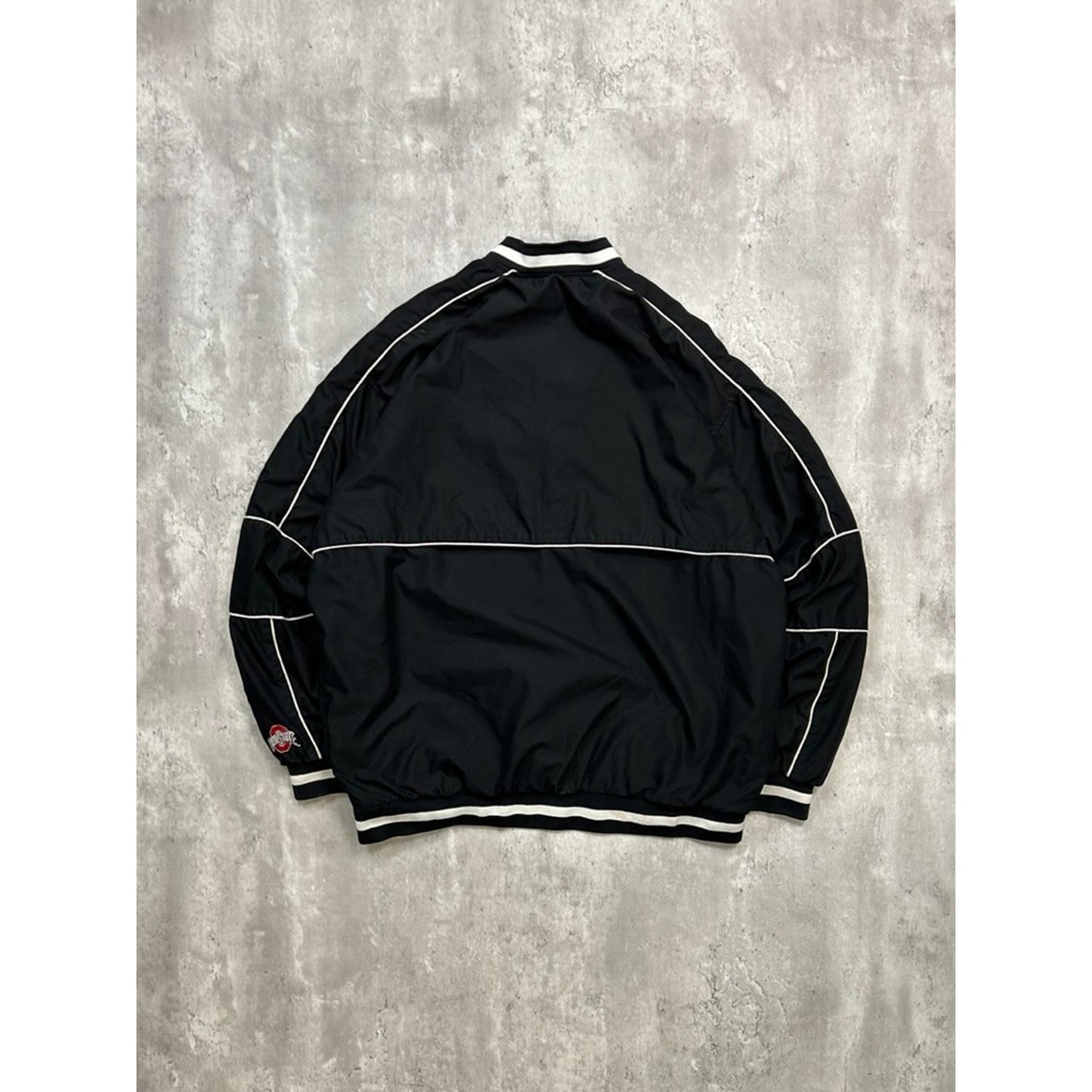 Vintage 2000 Nike Embroidered Swoosh Nylon Windbreaker Jacket Size XL