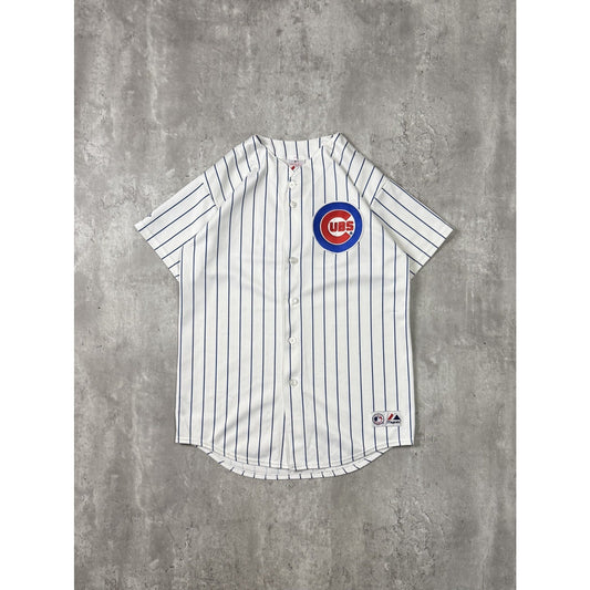 Vintage Derrek Lee #25 Chicago Cubs MLB Stitched Majestic Baseball Jersey Medium