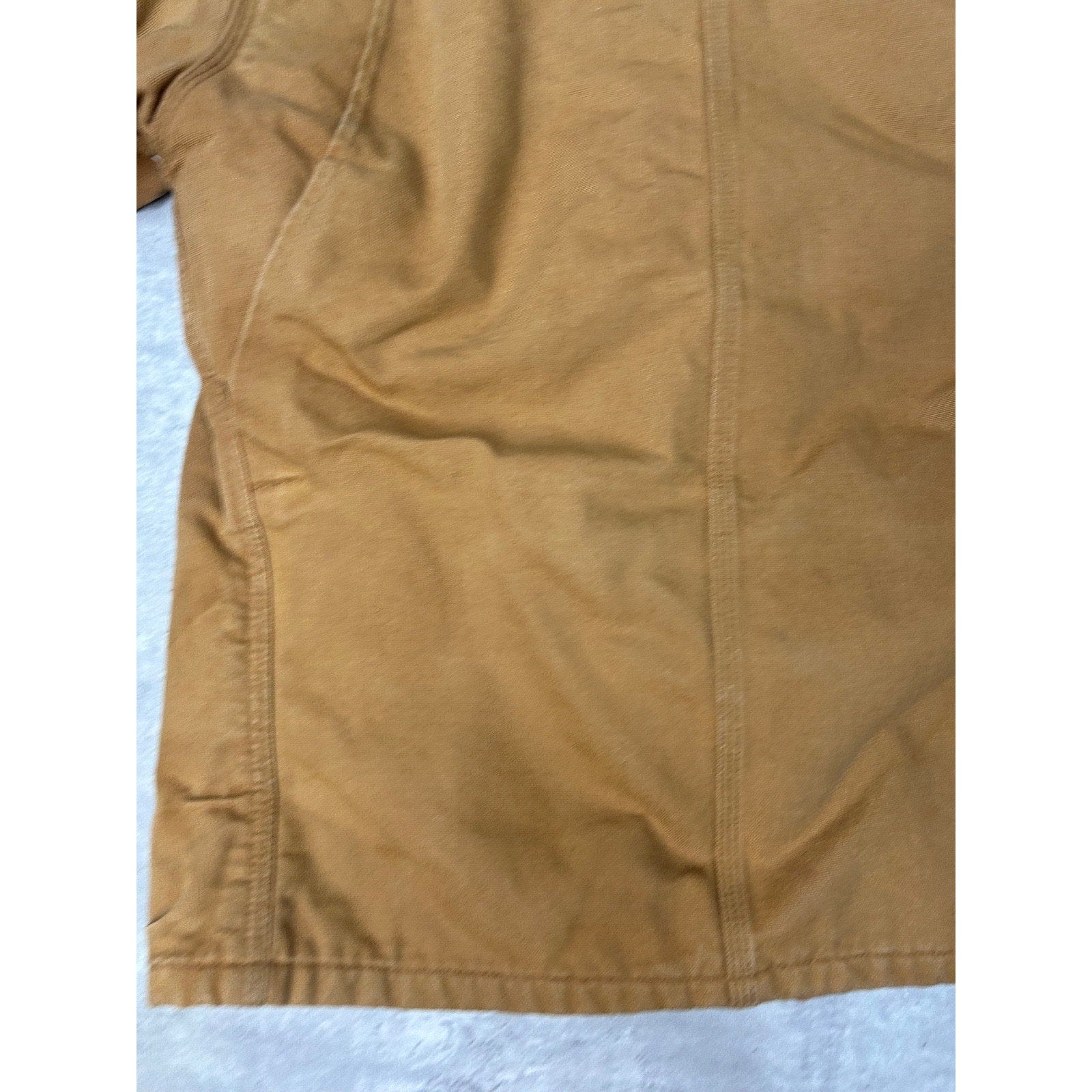 VTG 90s Carhartt Blanket Lined Canvas Workwear Chore Barn Coat Jacket Size Large