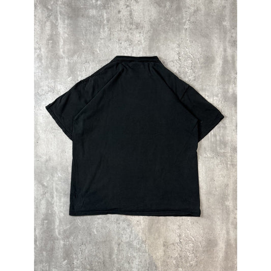 Vintage Rutgers University NCAA Spellout Graphic Collegiate T-Shirt Size Large