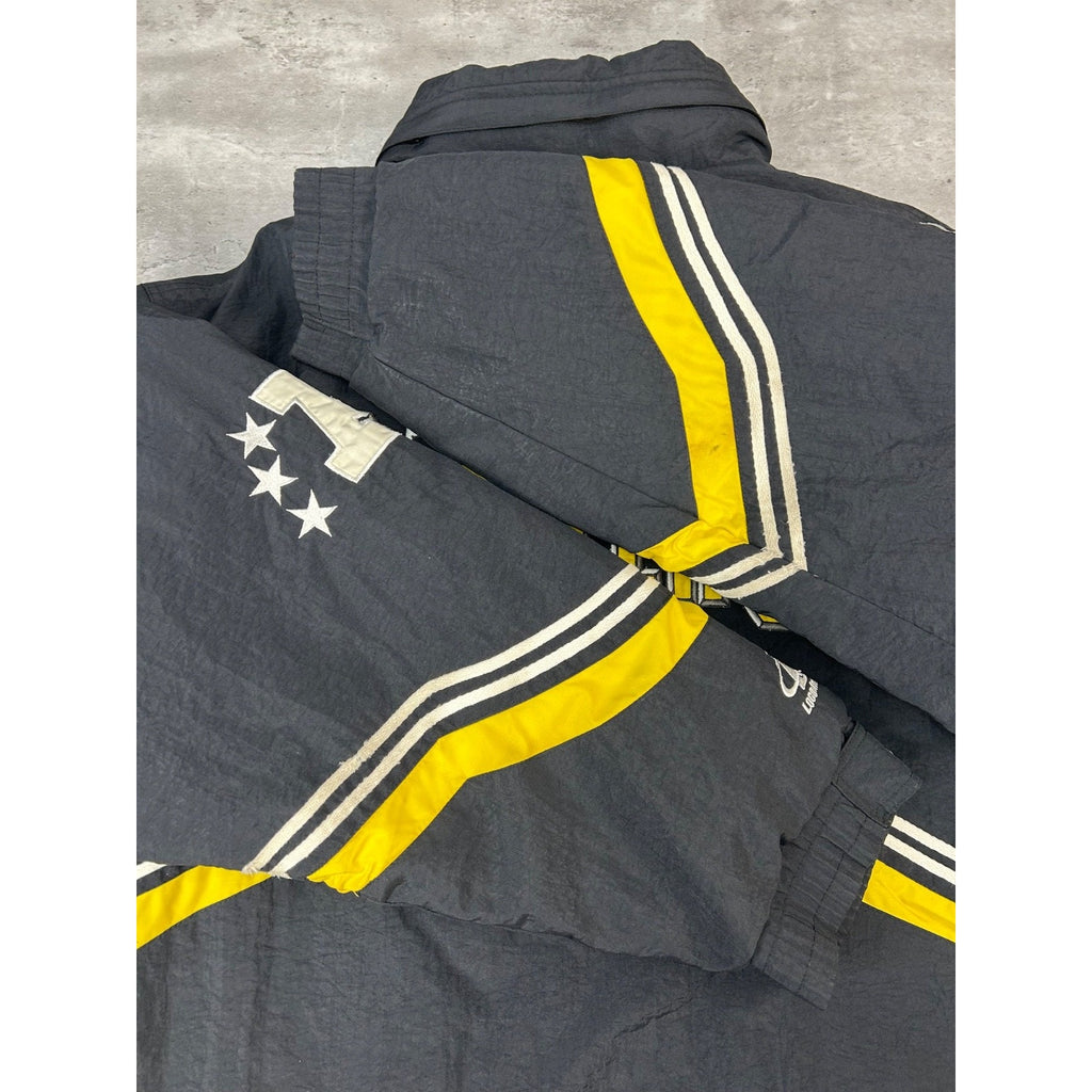 Vintage 90s Pittsbrugh Steelers NFL Embroidered Insulated Jacket Size XL