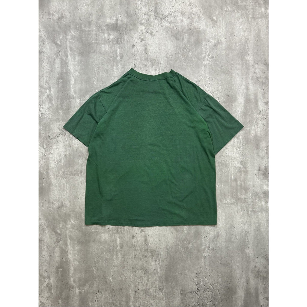 Vintage 90s Michigan State Spartans NCAA Collegiate Crest Spellout T-Shirt Large
