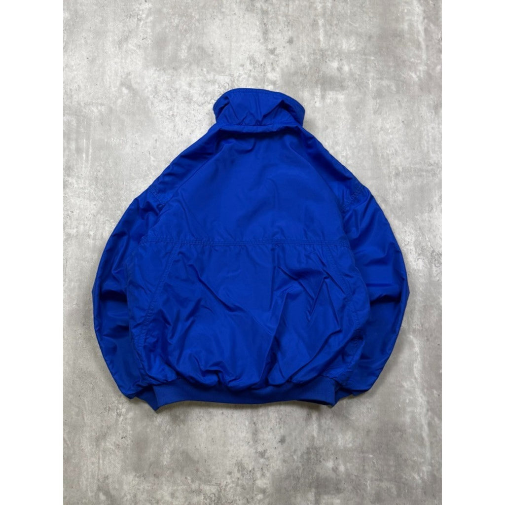 Vintage Patagonia Fleece Lined Embroidered Full Zip Bomber Jacket Sz Small YOUTH