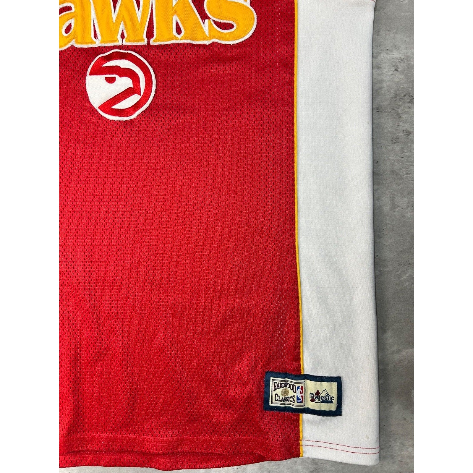 Vintage Atlanta Hawks NBA Stitched Retro Basketball Jersey Size 2XL