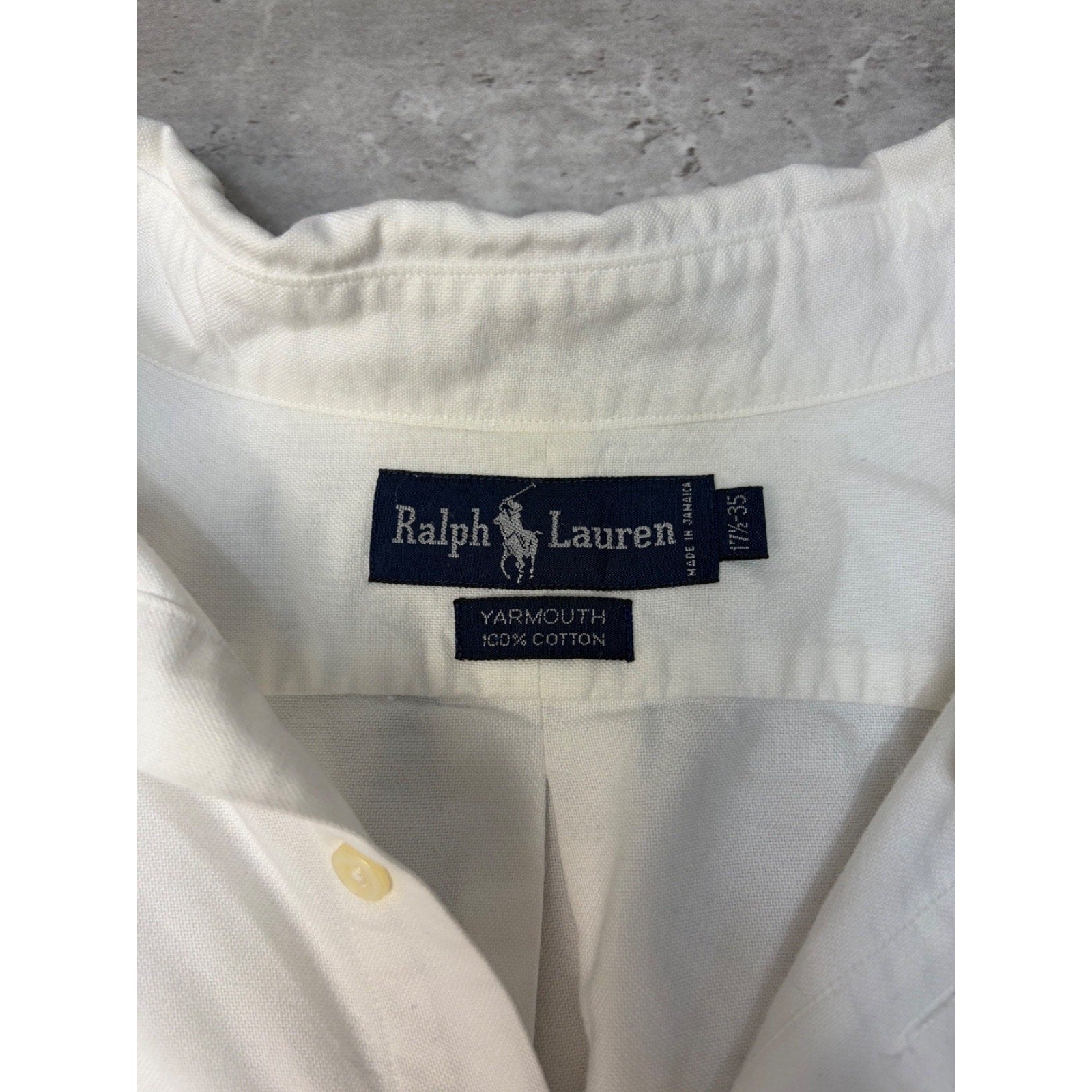 Vintage Polo Ralph Lauren Embroidered Pony Long Sleeve Button Up Shirt Size 2XL