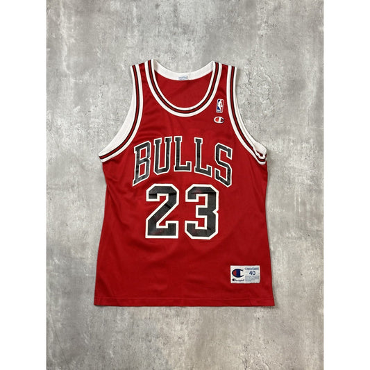 Vintage 90s Michael Jordan #23 Chicago Bulls NBA Champion Jersey Size Small