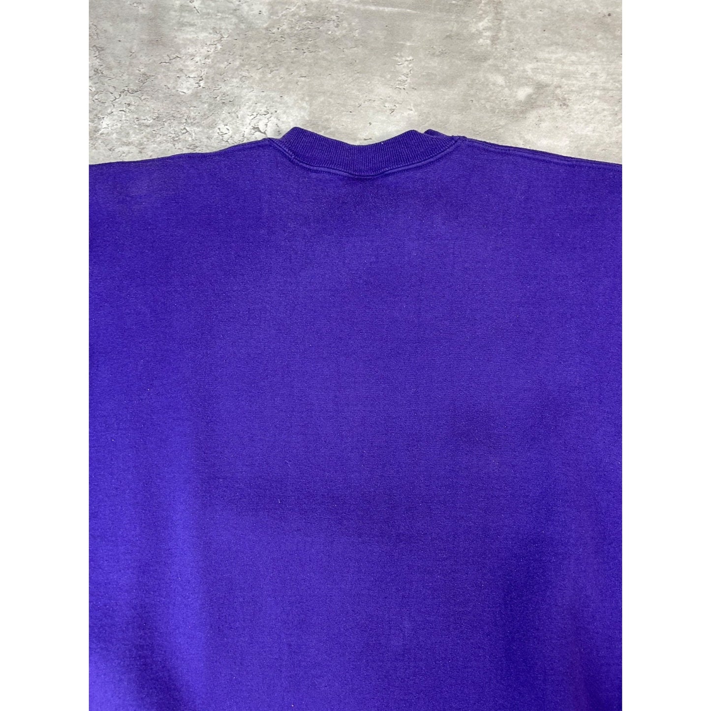 Vintage 90s LSU Tigers NCAA Embroidered Spellout Crewneck Sweatshirt Size XL