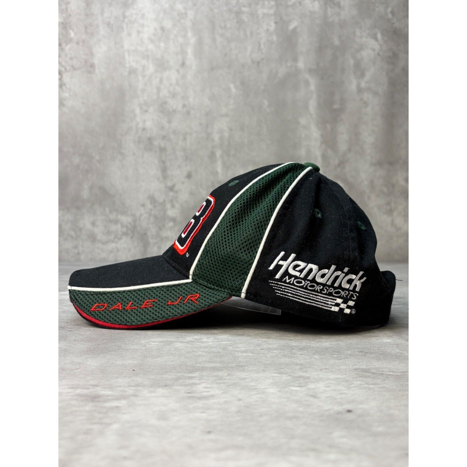 Vintage Dale Earnhardt #88 NASCAR Amp Energy Embroidered Strapback Hat OSFA