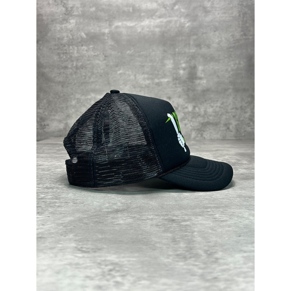 Vintage Green Day Idiot Club Rock Band Music Trucker Snapback Hat OSFA