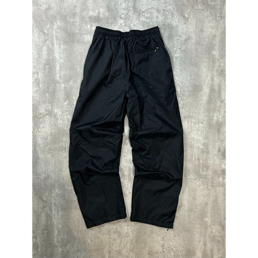 Vintage 2000s YOUTH Nike Embroidered Swoosh Nylon Track Pants Size Small