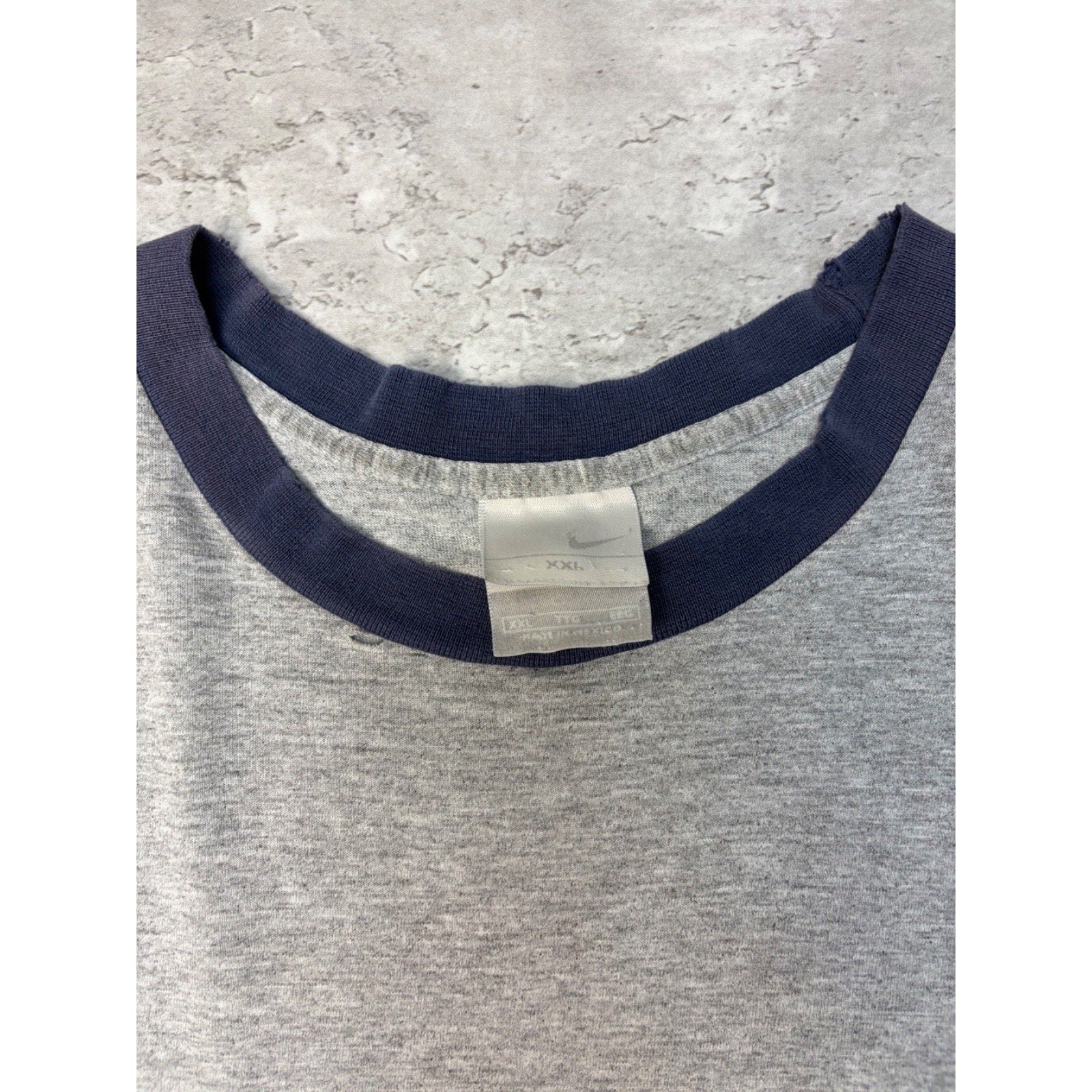 Vintage Nike Embroidered Mini Swoosh T-Shirt Size 2XL