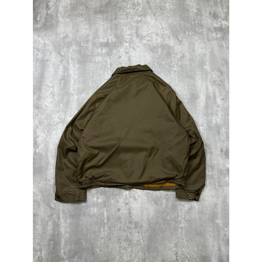 Vintage 1960s/70s Campus Fleece Lined Harrington Bomber Jacket Size Large