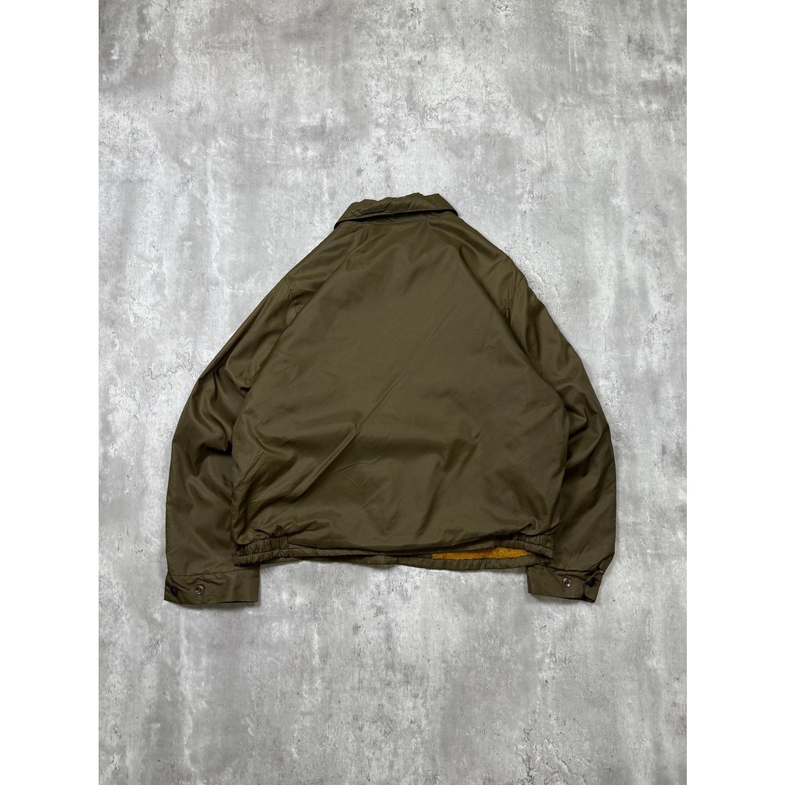 Vintage 1960s/70s Campus Fleece Lined Harrington Bomber Jacket Size Large