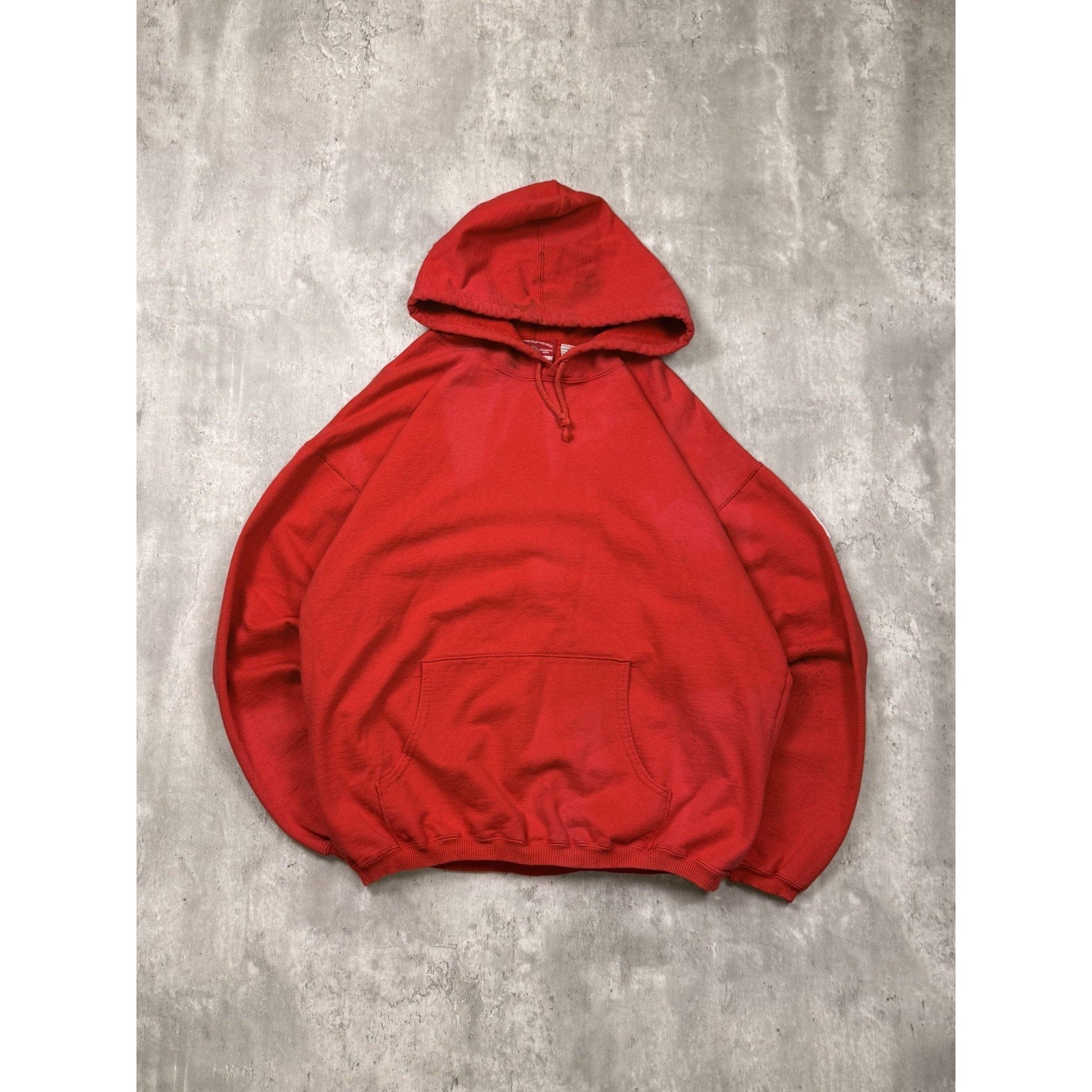 Vintage 90s Marlboro Country Store Embroidered Patch Hooded Sweatshirt Size XL