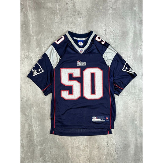 Vintage Mike Vrabel #50 New England Patriots NFL Football Jersey Size Small