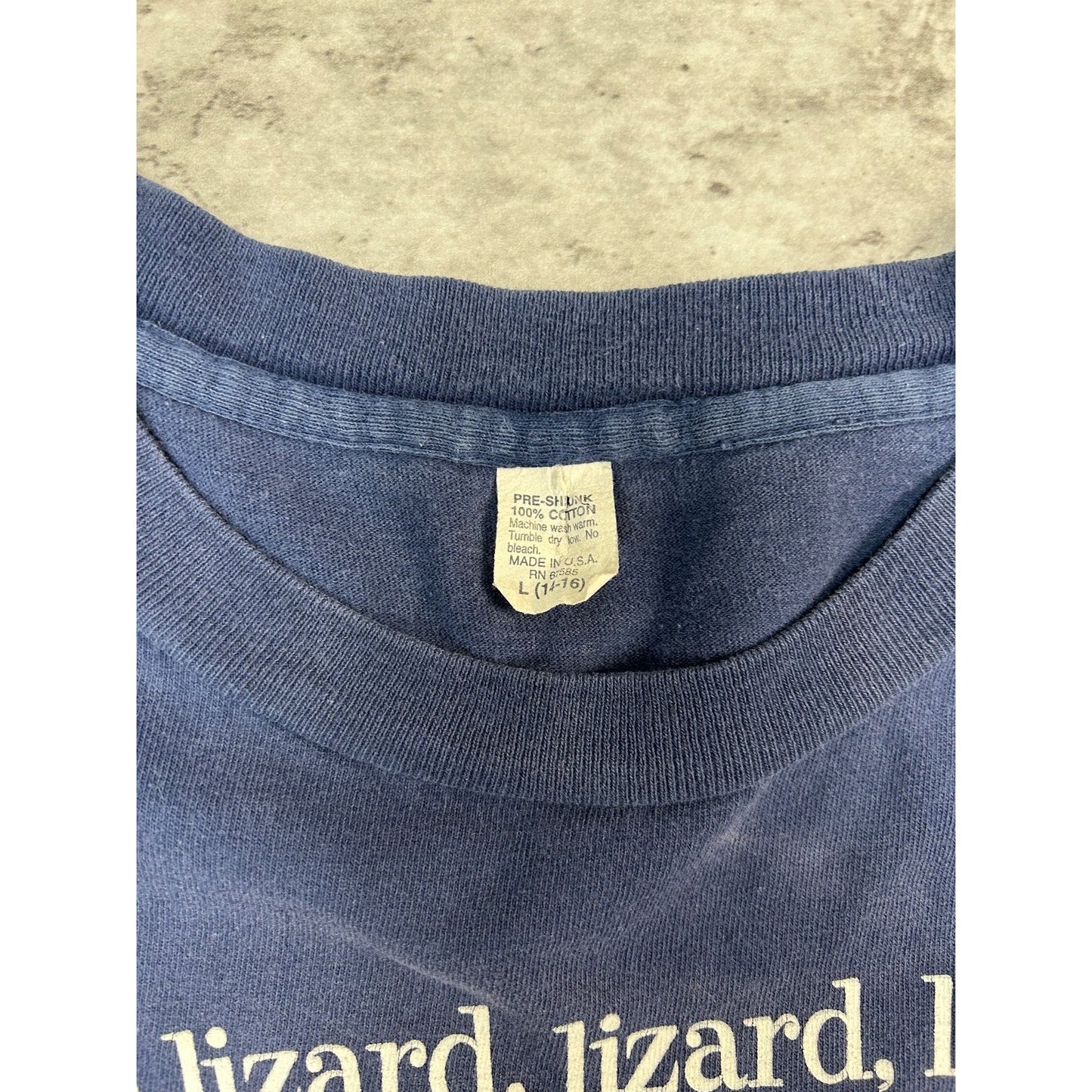 Vintage 90s Taco Bell Here Lizard Lizard Chihuahua Graphic T-Shirt Size L YOUTH