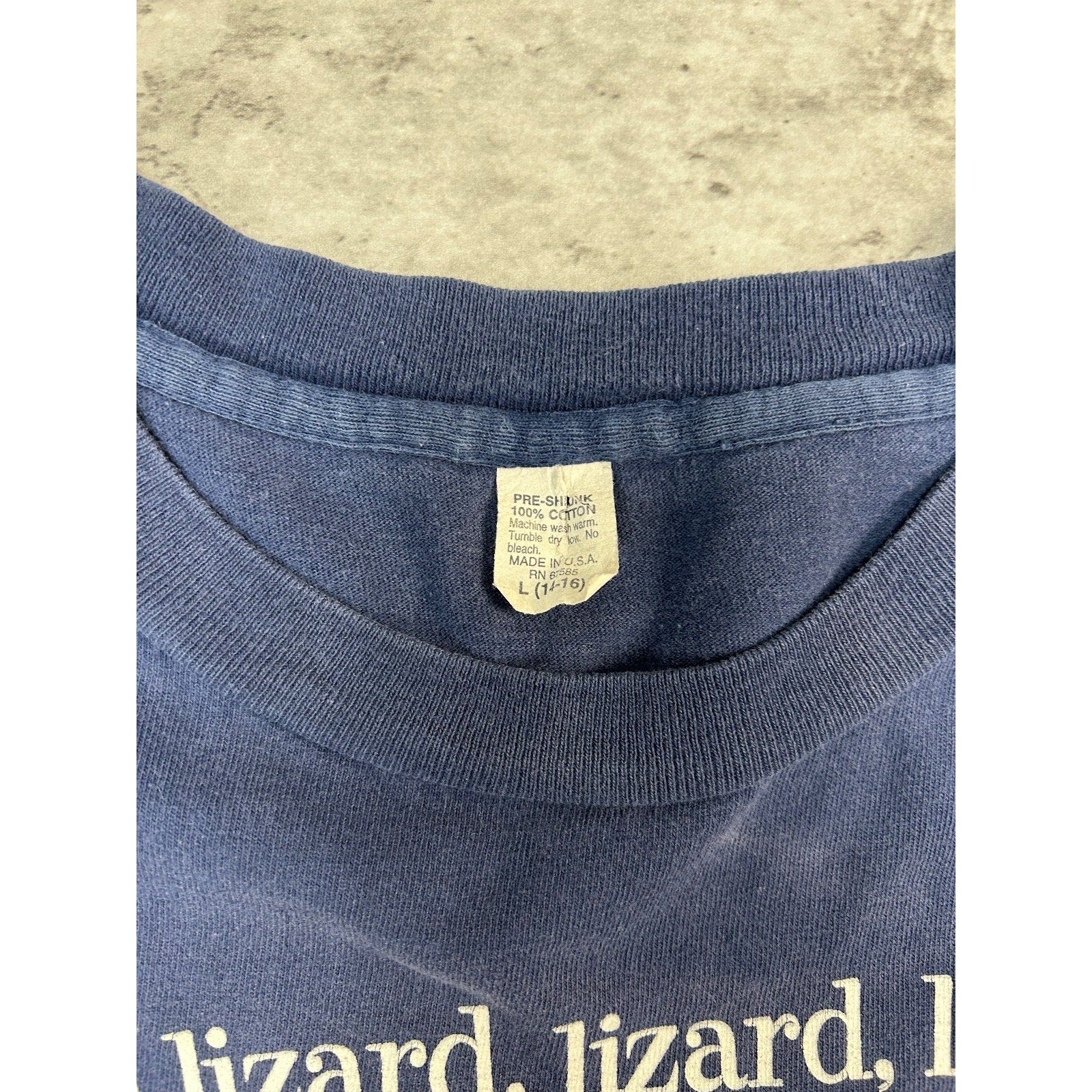 Vintage 90s Taco Bell Here Lizard Lizard Chihuahua Graphic T-Shirt Size L YOUTH