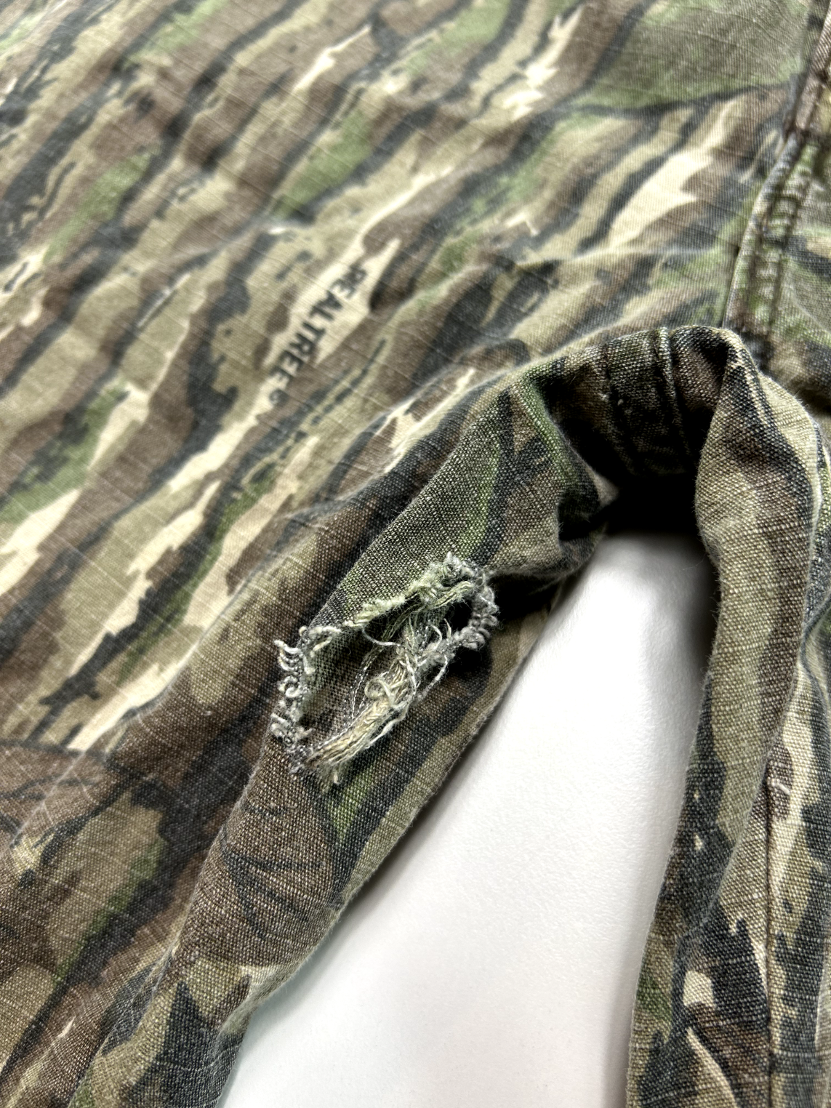 Vintage 90s Liberty Realtree Camo Cargo Ripstop Hunting Pants Size 34