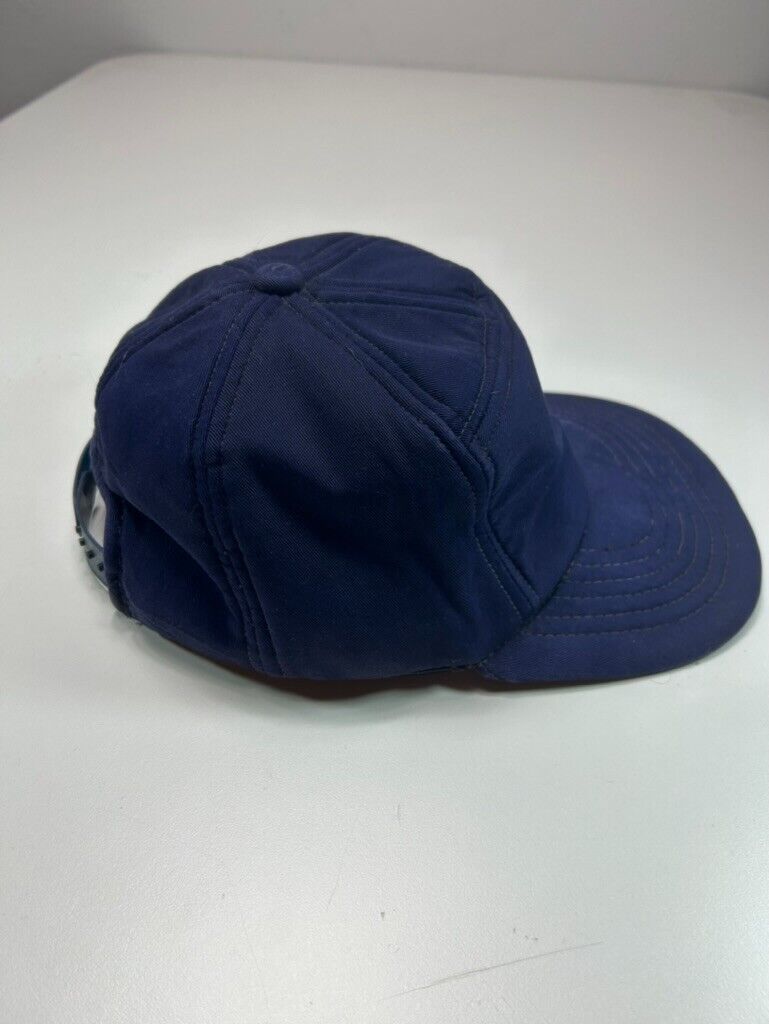 Vintage 70s/80s Hunting Sevel Panel Snapback Hat OSFA Navy