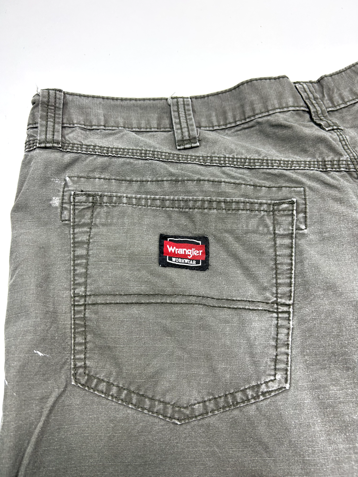 Wrangler Workwear Ripstop Five Pocket Pants Size 41 Dark Gray