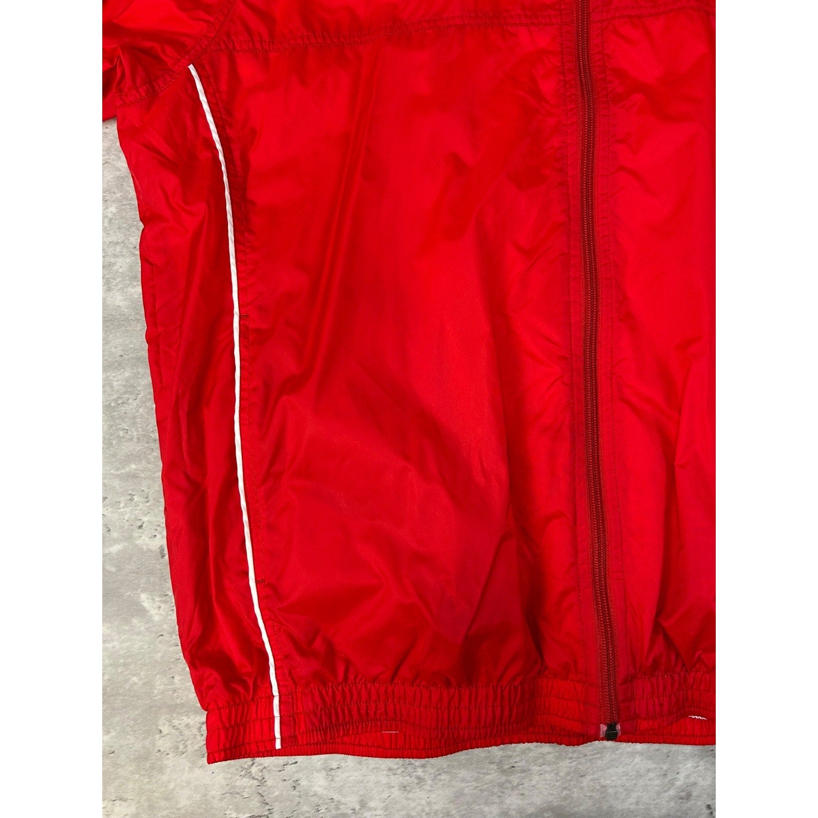 Vintage Ohio State Buckeyes NCAA Nike Full Zip Windbreaker Jacket Size XL