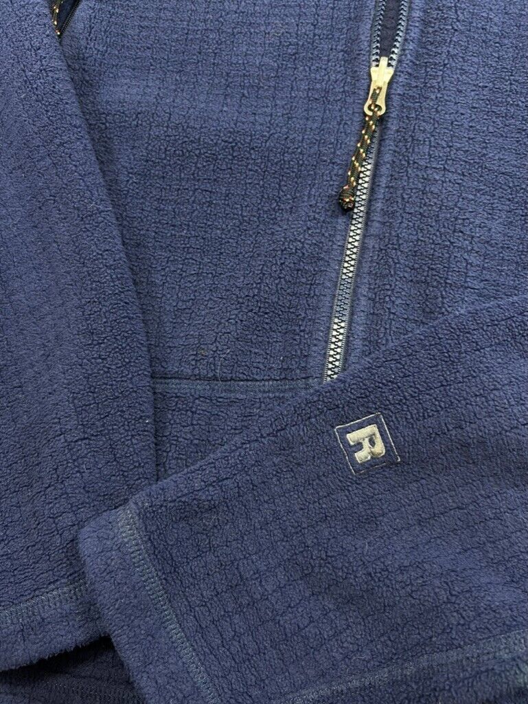 Vintage 90s Patagonia Regulator Fleece Full Zip Sweatshirt Sz Large Made In USA