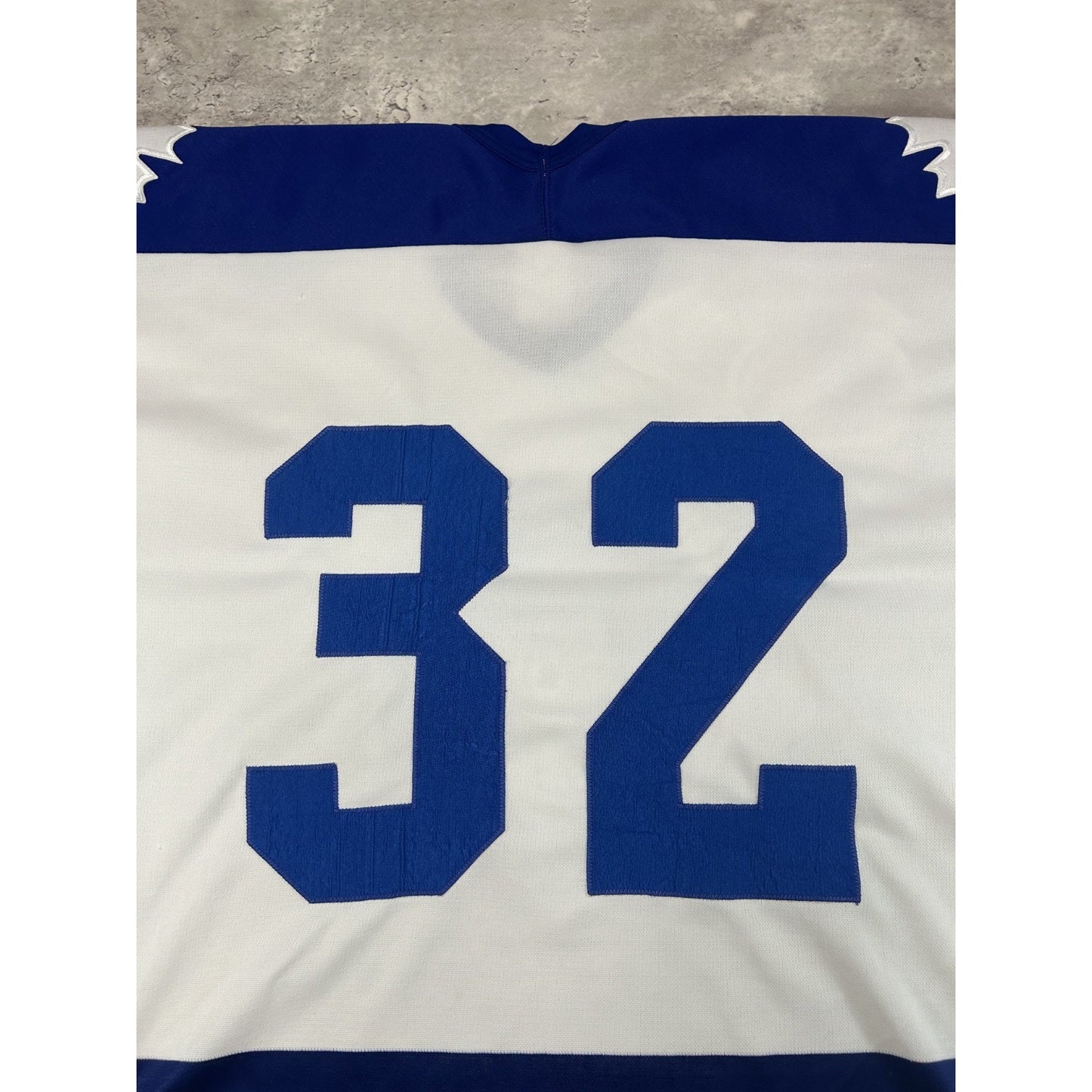 Vintage 1991/92 Mike Eastwood #32 Toronto Maple Leafs NHL CCM Maska Jersey Sz XL