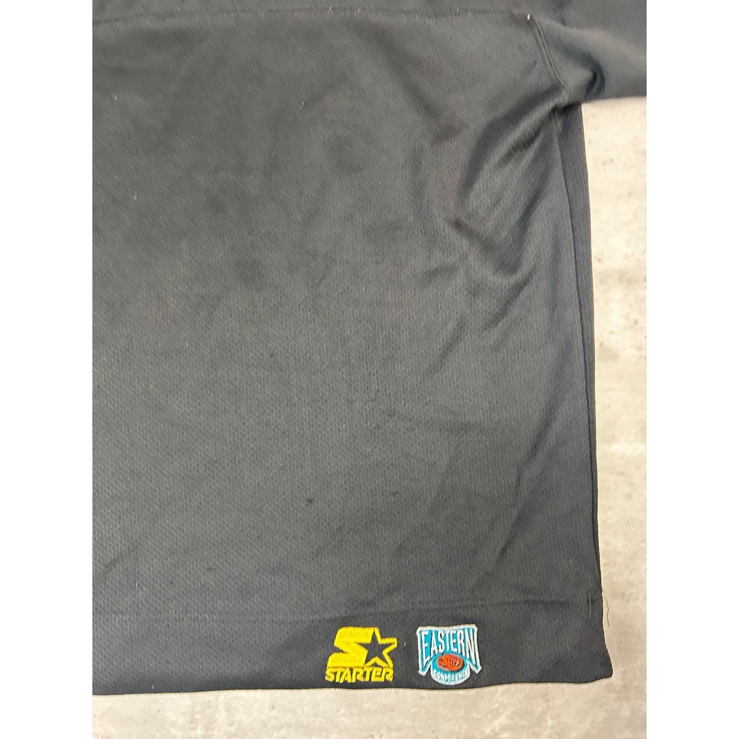 Vintage 90s Boston Bruins NHL 3/4 Sleeve Starter Hockey Jersey Size YOUTH L/XL