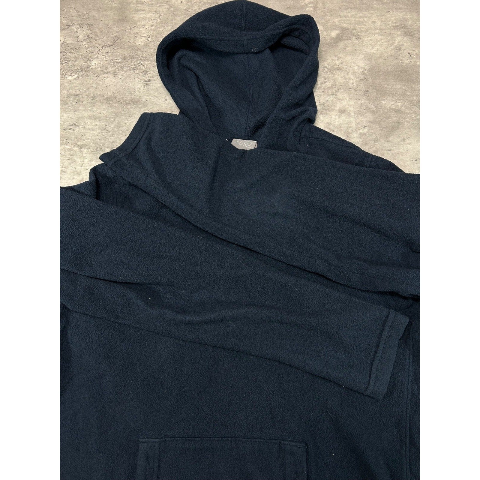 Vintage 2000s Youth Nike Embroidered Swoosh Fleece Hooded Sweatshirt Size Medium