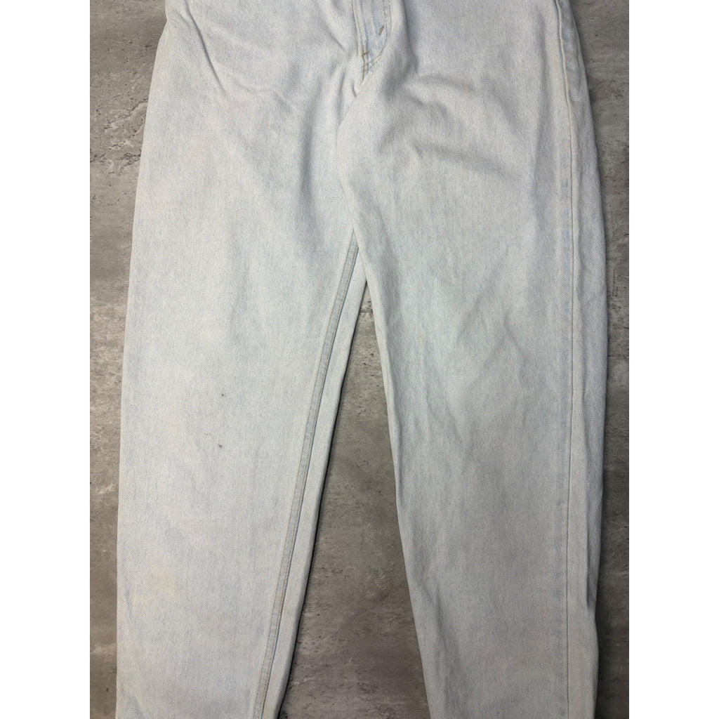 VTG 90s Levis 550 Red Tab Relaxed Fit Taper Leg Light Wash Denim Pants Size 31