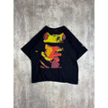 Vintage 80s/90s Nike Huarache Graphic Sneaker Promo T-Shirt Size Large Black
