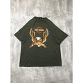Vintage 2000 Harley Davidson Eagle Graphic Bikers Rule T-Shirt Size 2XL