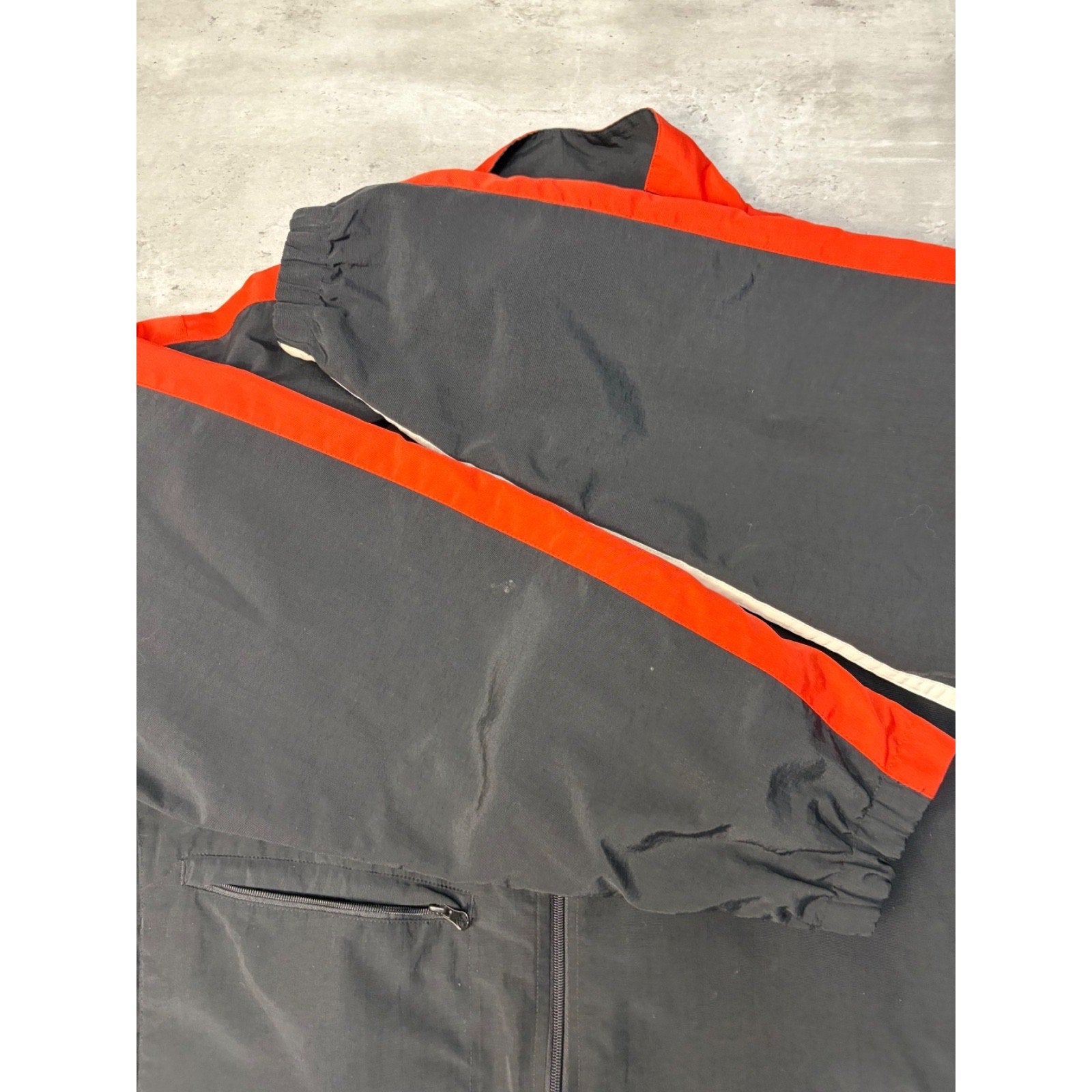 Vintage Kurt Busch #97 Nascar Roush Racing Embroidered WindbreakerJacket Sz 2XL