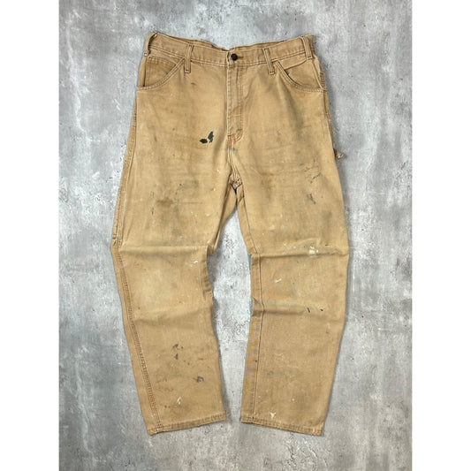 Vintage Dickies Canvas Workwear Carpenter Pants Size 33