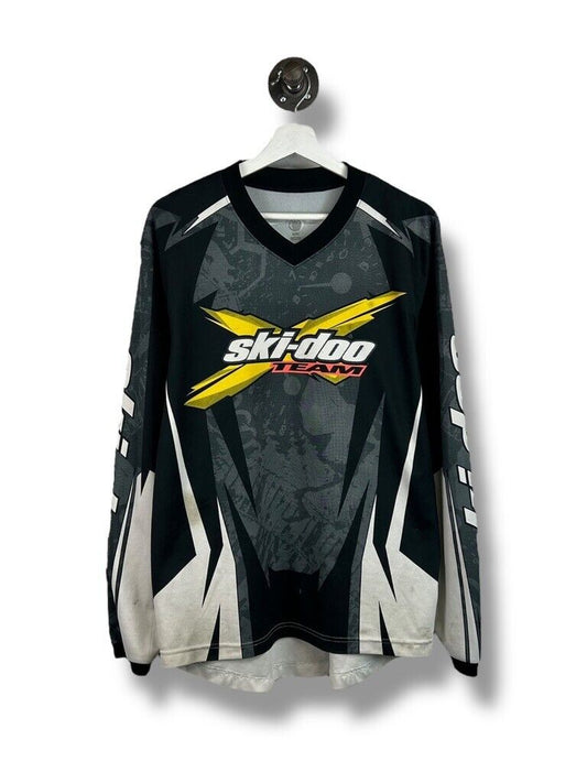 Ski-Doo Team Rotax Light Weight Long Sleeve Motocross Style Jersey Size Medium