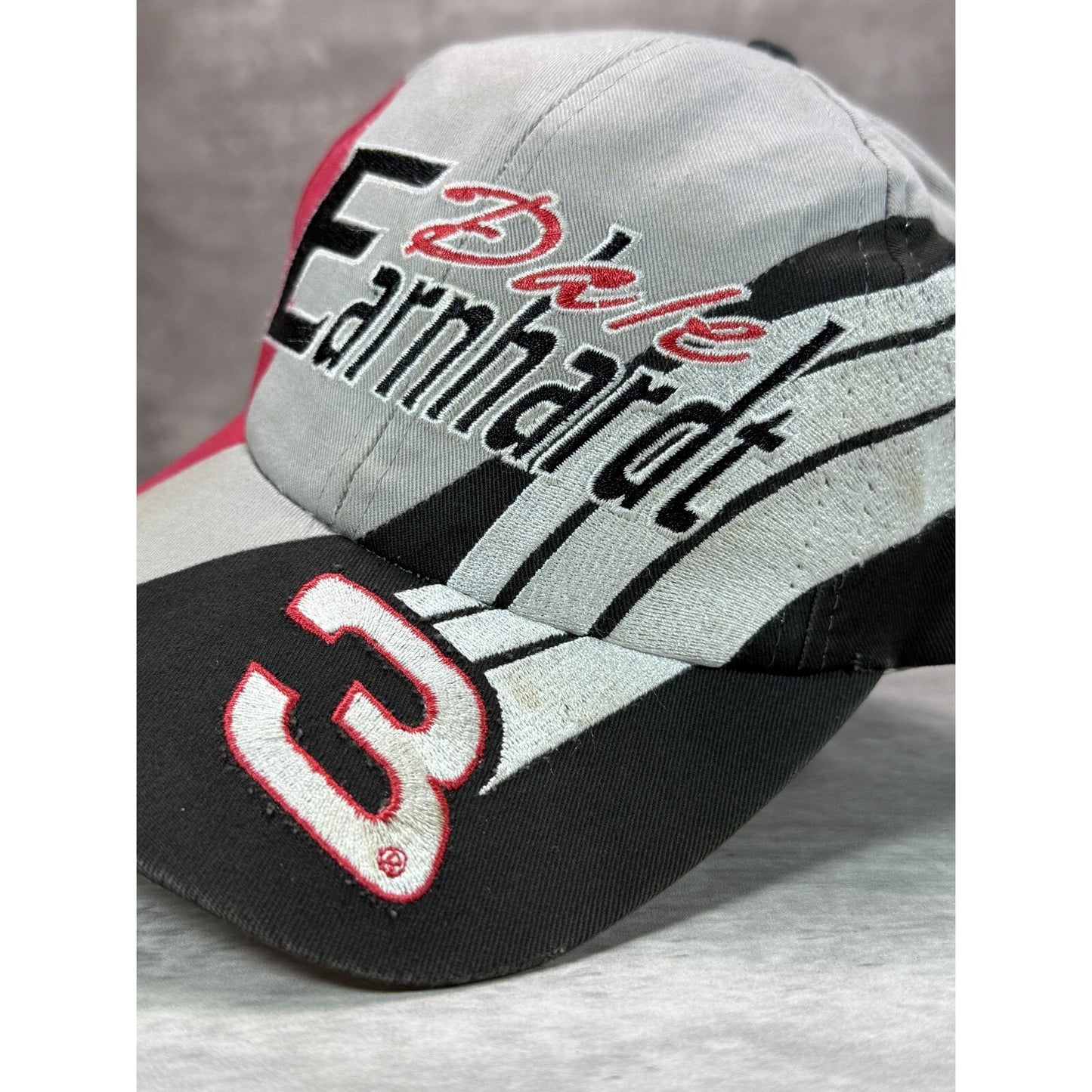Vintage 90s Dale Earnhardt #3 NASCAR 50th Anniversary Snapback Hat OSFA