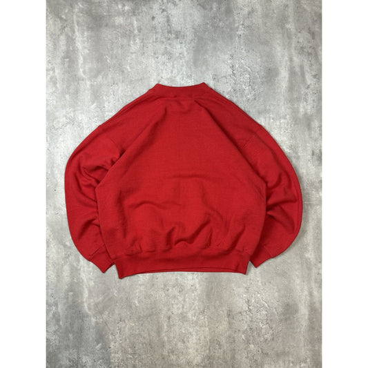 Vintage 90s Kansas City Chiefs NFL Arm To Arm Spellout Sweatshirt Size XL Red