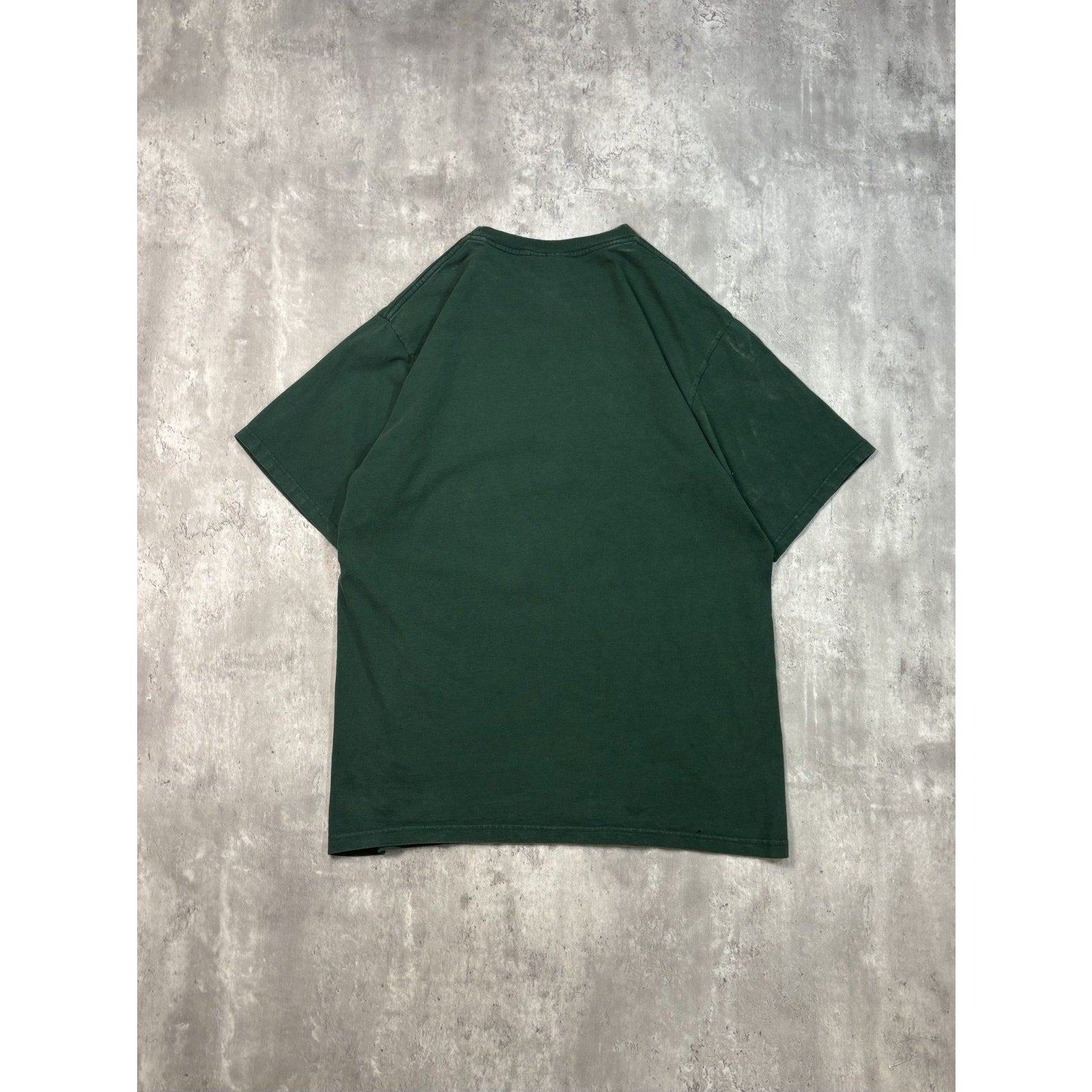Vintage 1997 Green Bay Packers NFL Spellout Logo Graphic T-Shirt Size Large
