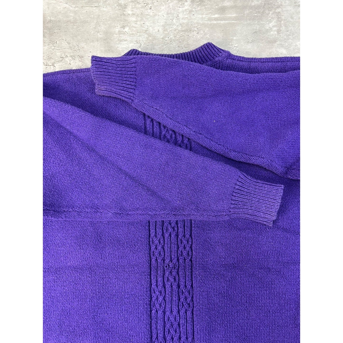 Vintage 90s Nautica Yacht Club Embroidered Pullover Knit Sweater Size Medium