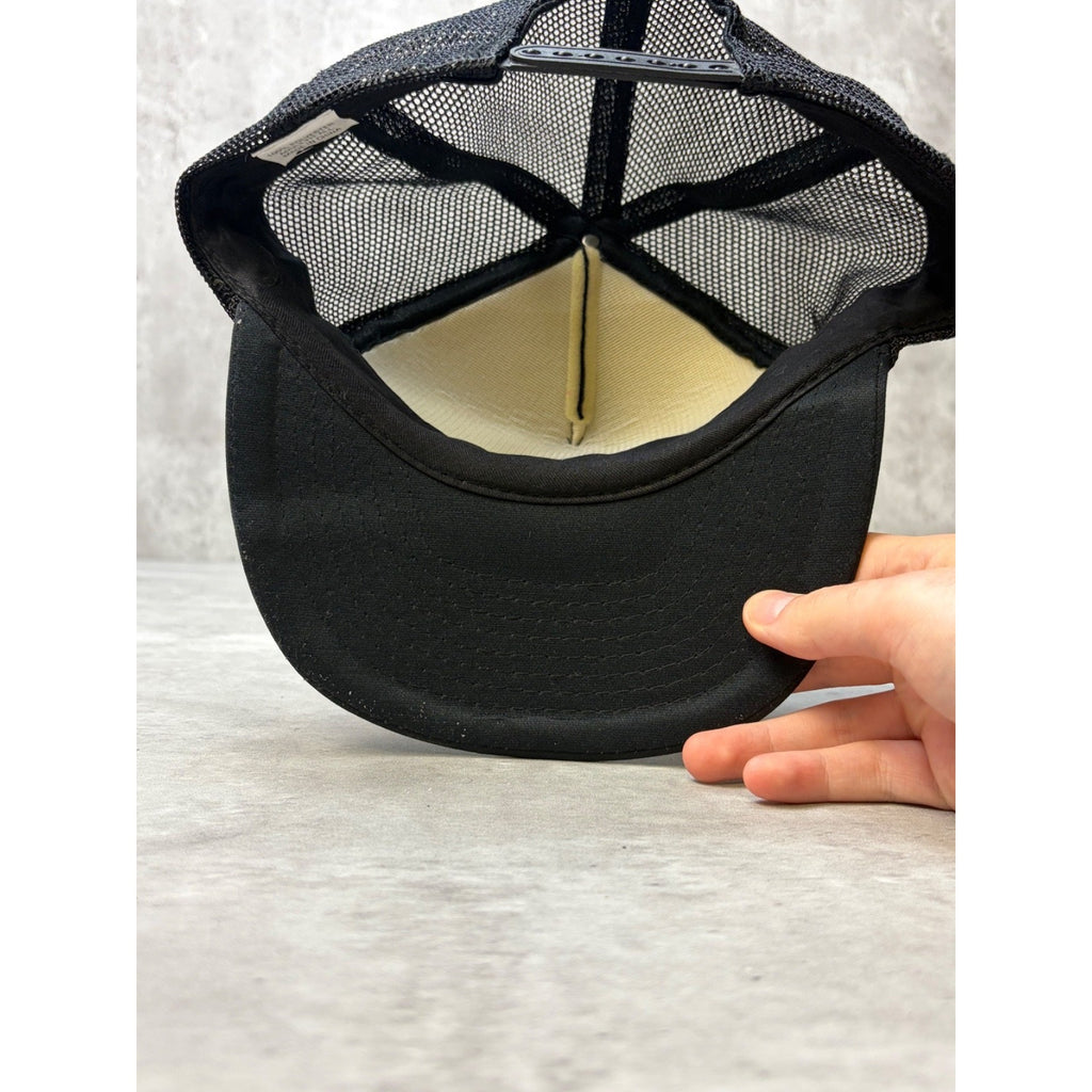 Vintage 80s/90s Dare To Keep Kids Off Drugs Graphic Trucker Snapback Hat OSFA
