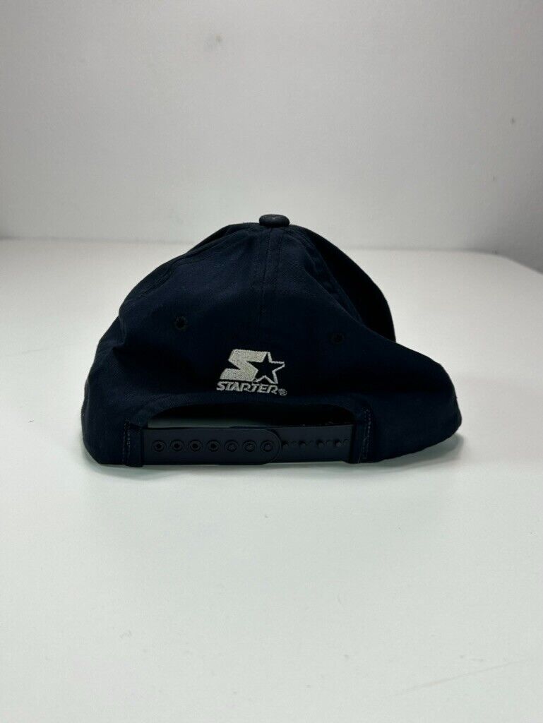 VTG 90s Penn State NCAA Collegiate Embroidered Logo Starter Snapback Hat OSFA