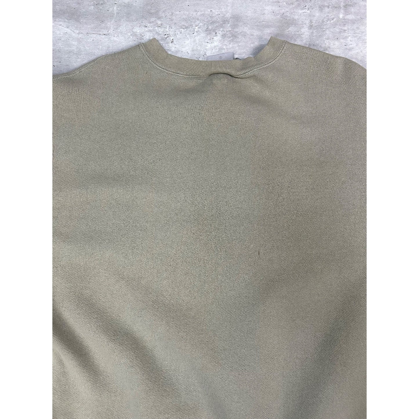 Vintage 2000s Nike Embroidered Mini Swoosh Earth Tone Sweatshirt Size Large