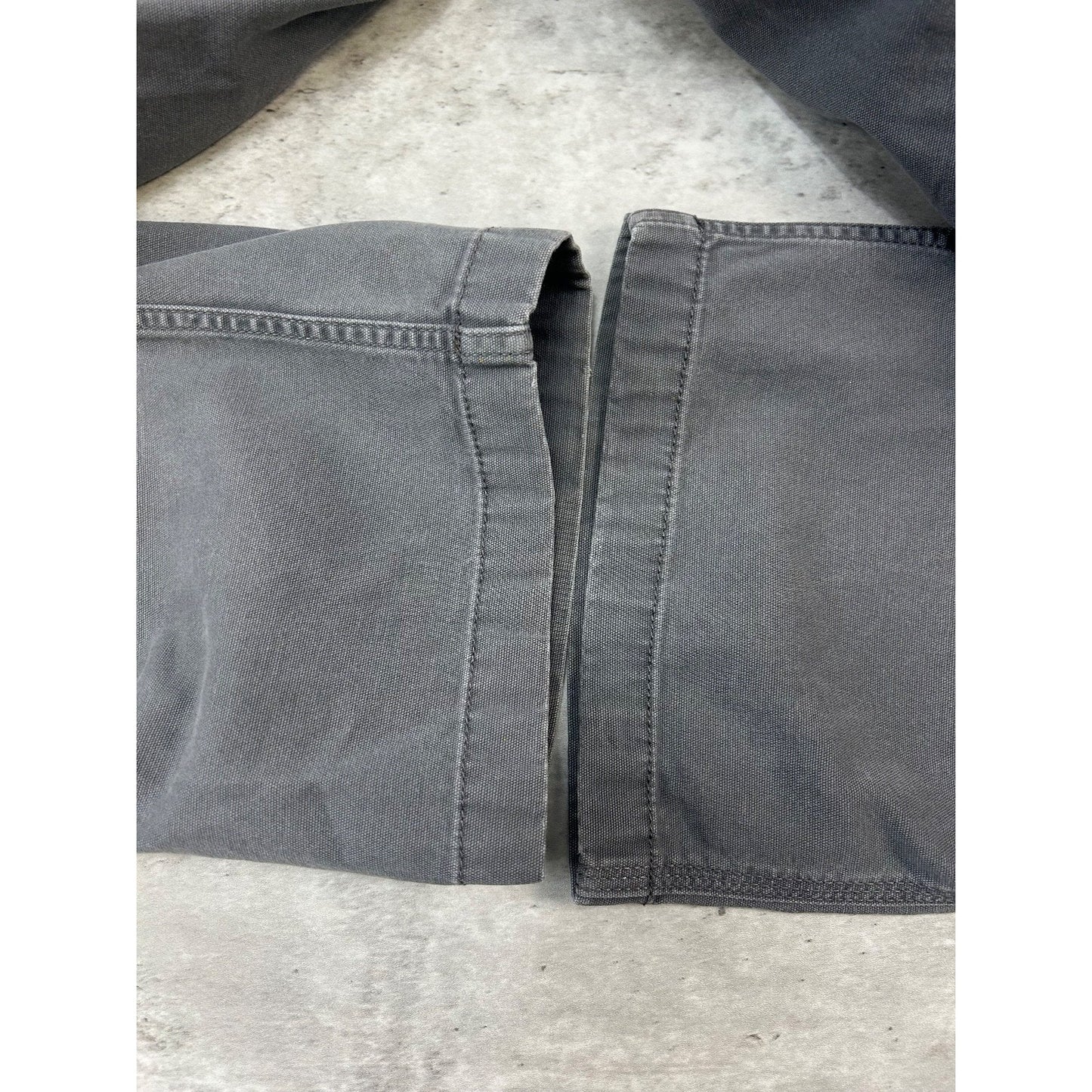 Carhartt Relaxed Fit Canvas Workwear Five Pocket Pants Size 39 Gray