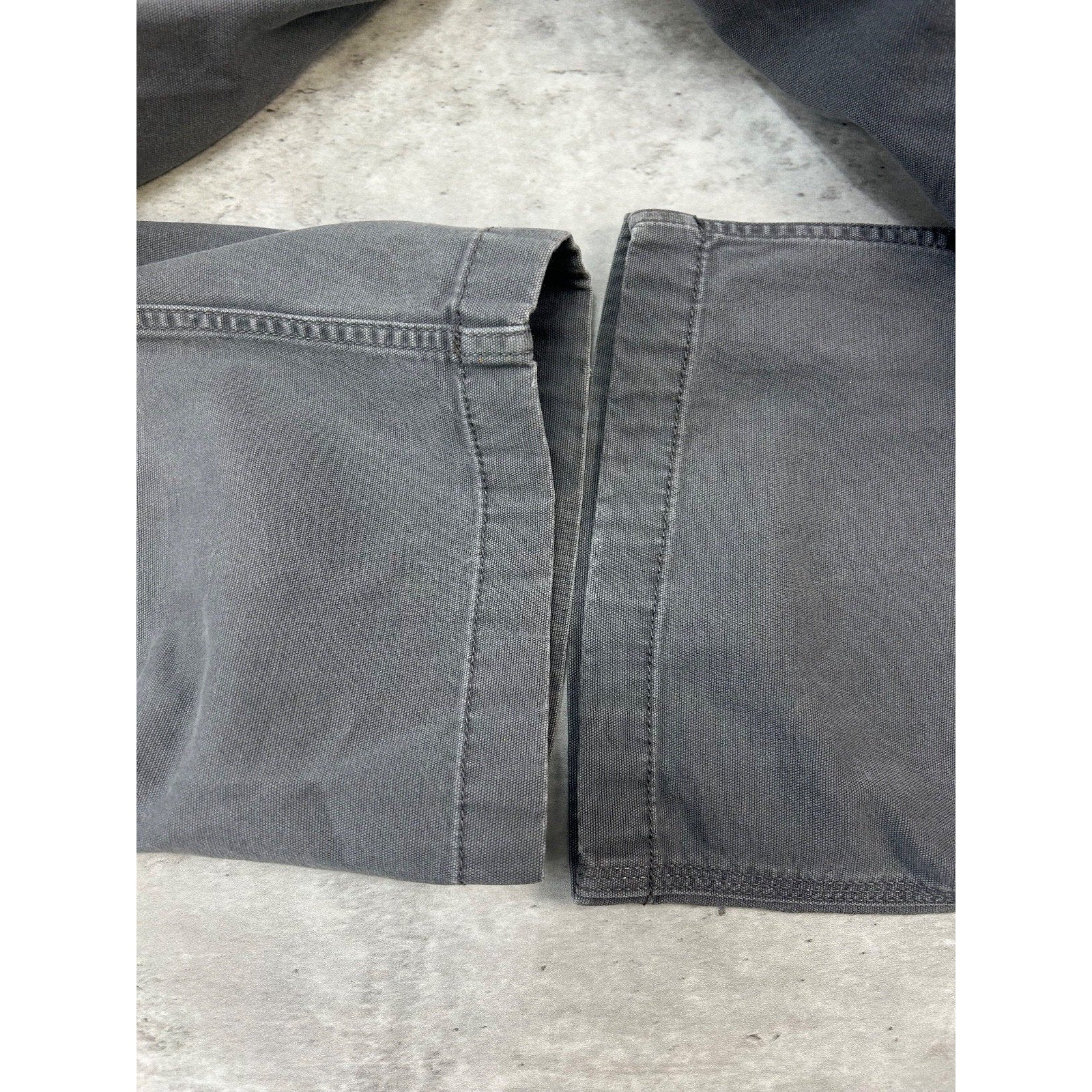 Carhartt Relaxed Fit Canvas Workwear Five Pocket Pants Size 39 Gray
