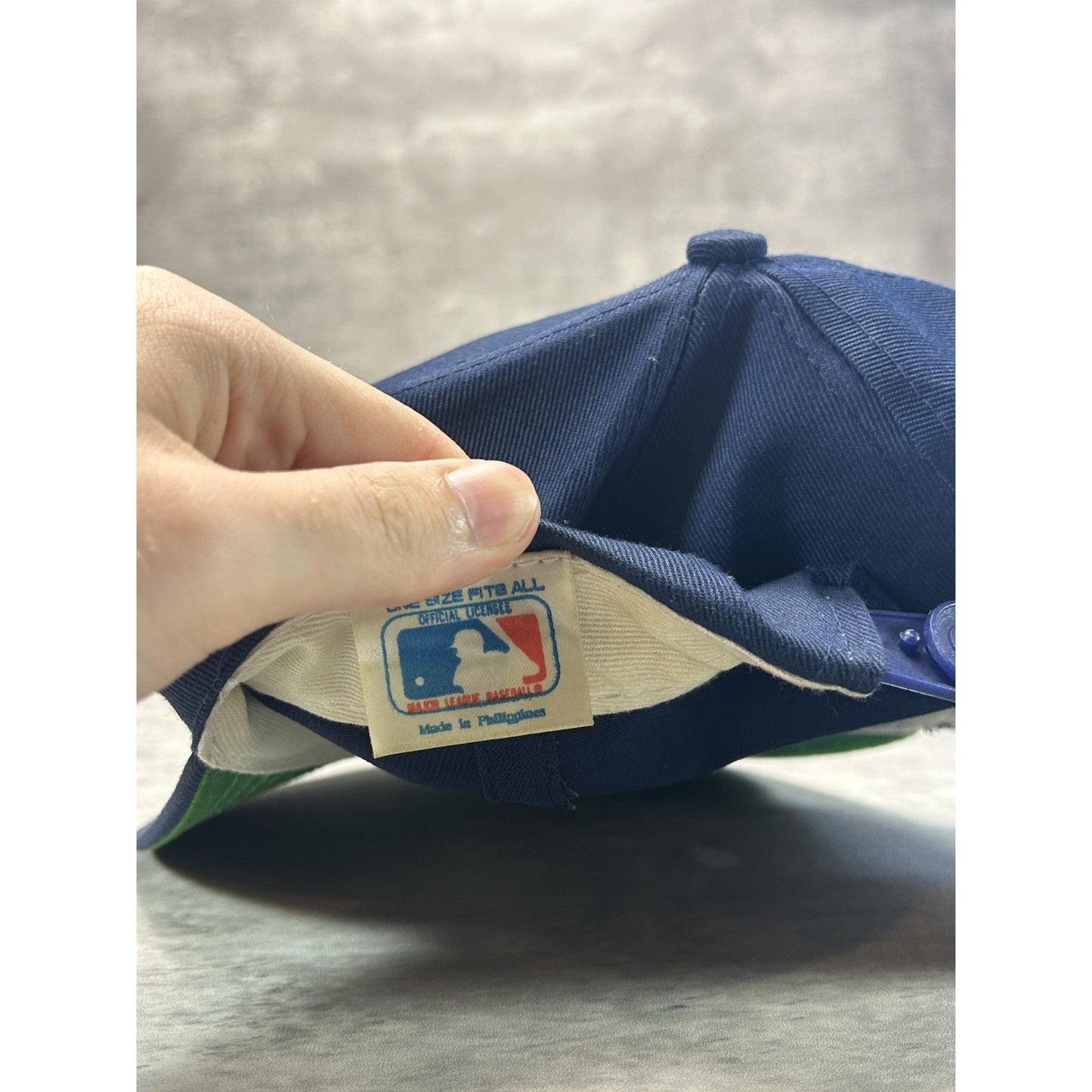 Vintage 90s Boston Red Sox MLB Embroidered Logo Baseball Snapback Hat OSFA
