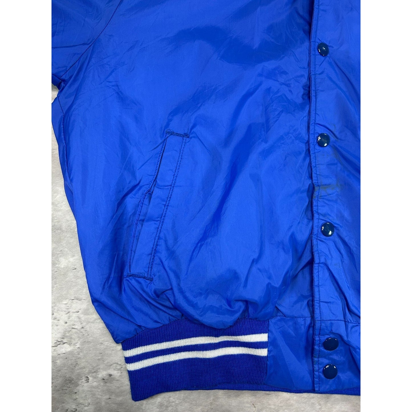 Vintage 1960s/1970s Champion Running Man Nylon Coaches Jacket Size Large