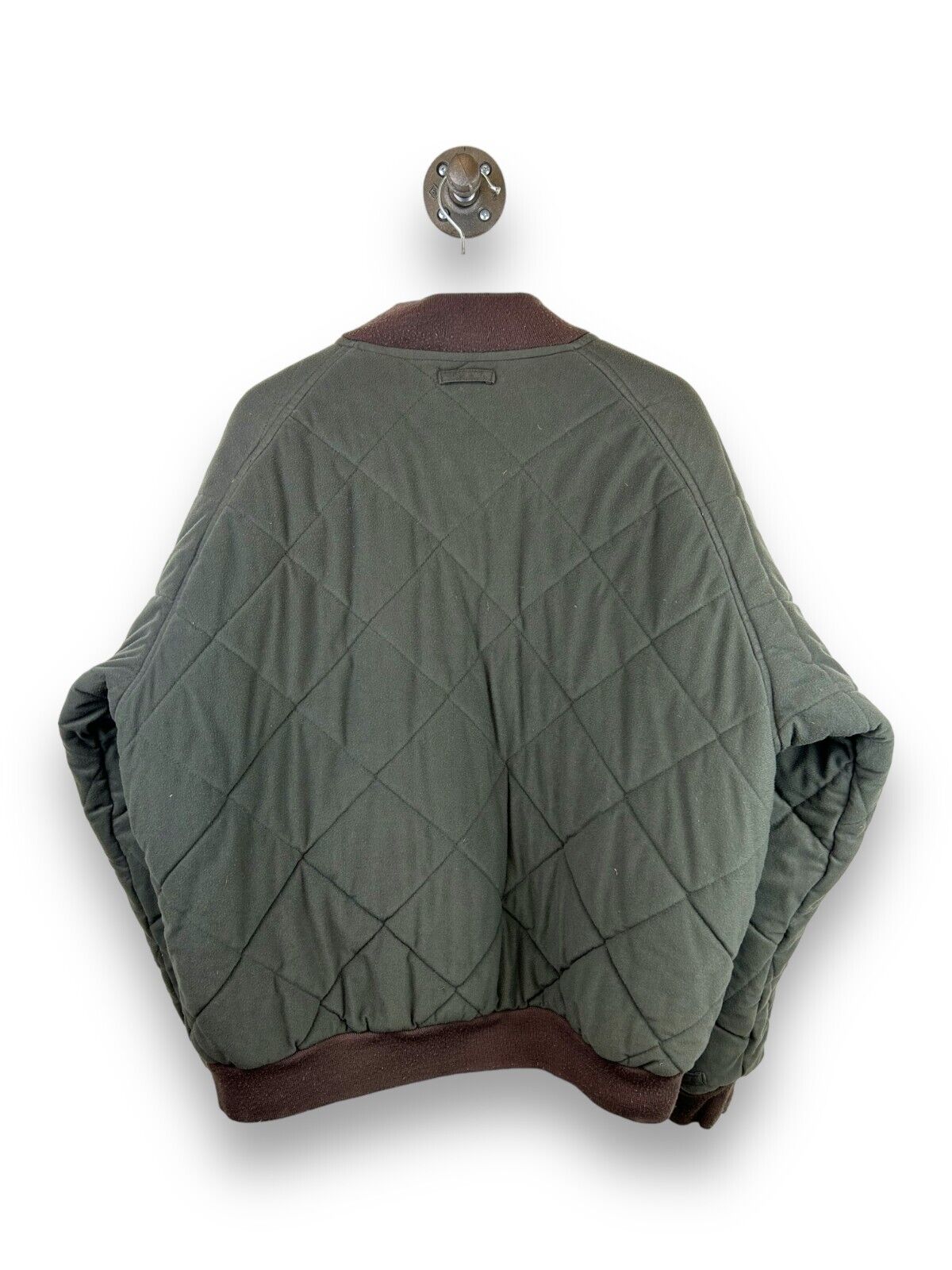 Vintage Gander Mountain Advantage Wetlands Camo Quilted Reversible Jacket Sz XL