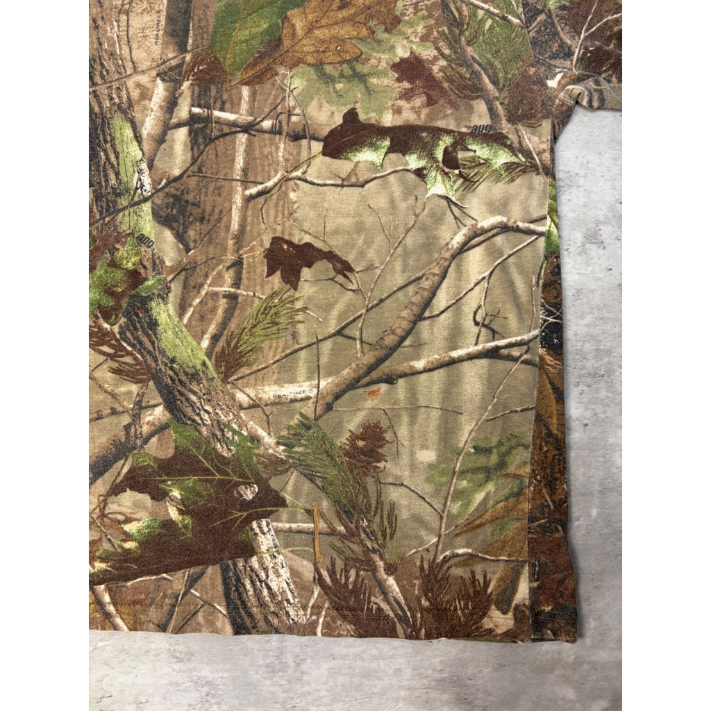 Vintage Code V Apg Tree Camo Hunting T-Shirt Size XL